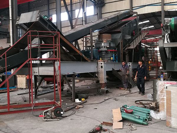 吉林石子重錘破碎機機械設備
