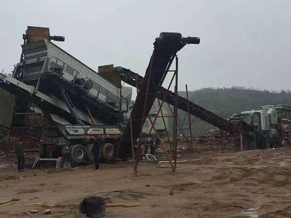 吉林小型移動破碎機機械設備