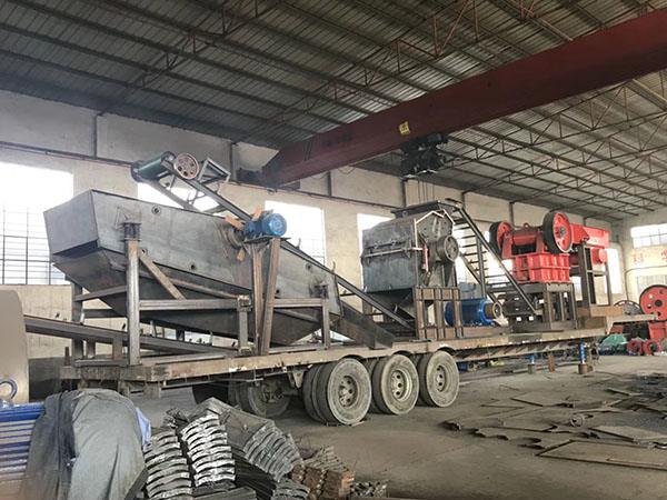 陜西輪胎式重錘破碎機設計案例