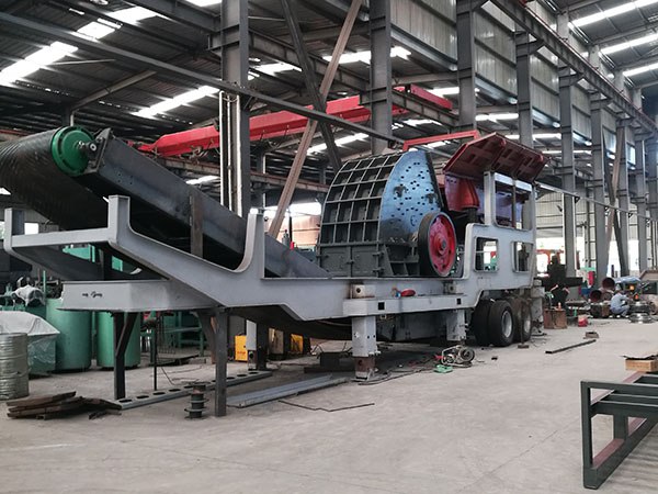 甘肅小型車載移動破碎機圖紙