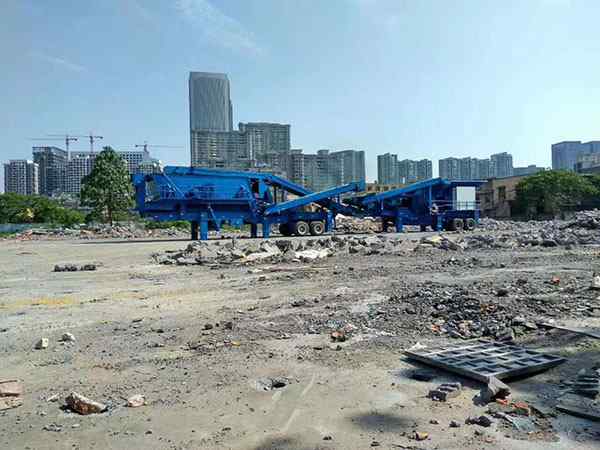 黑龍江歐洲移動破碎機設計