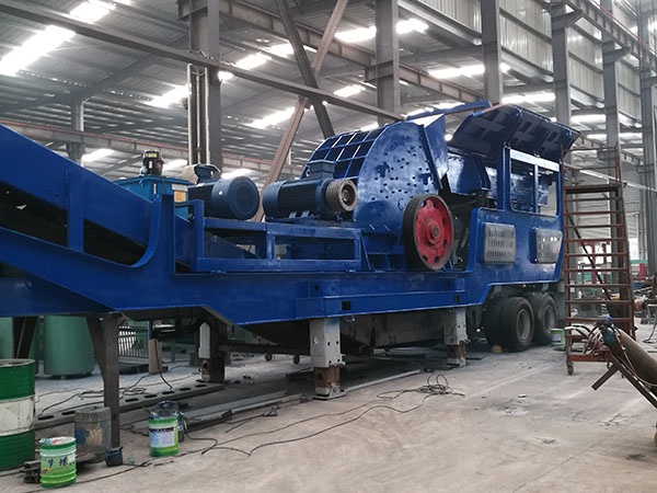 河北石塊重錘破碎機圖片