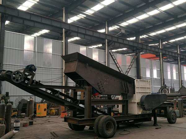 上海簡易移動破碎機移動破碎