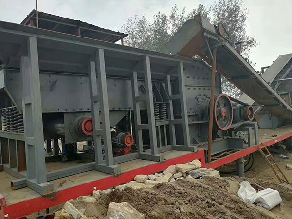 江西小型輪胎式移動破碎機出租