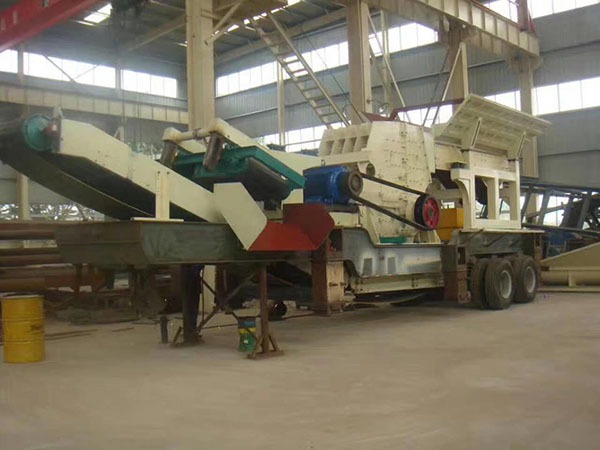 青海石頭移動(dòng)破碎機(jī)設(shè)計(jì)案例