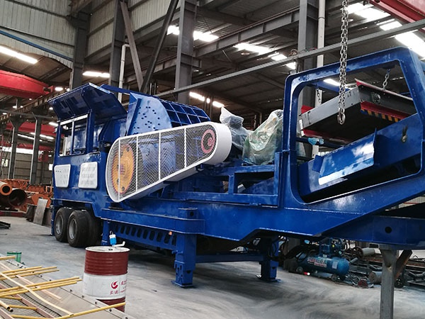 重慶帶回料的重錘破碎機孫工談